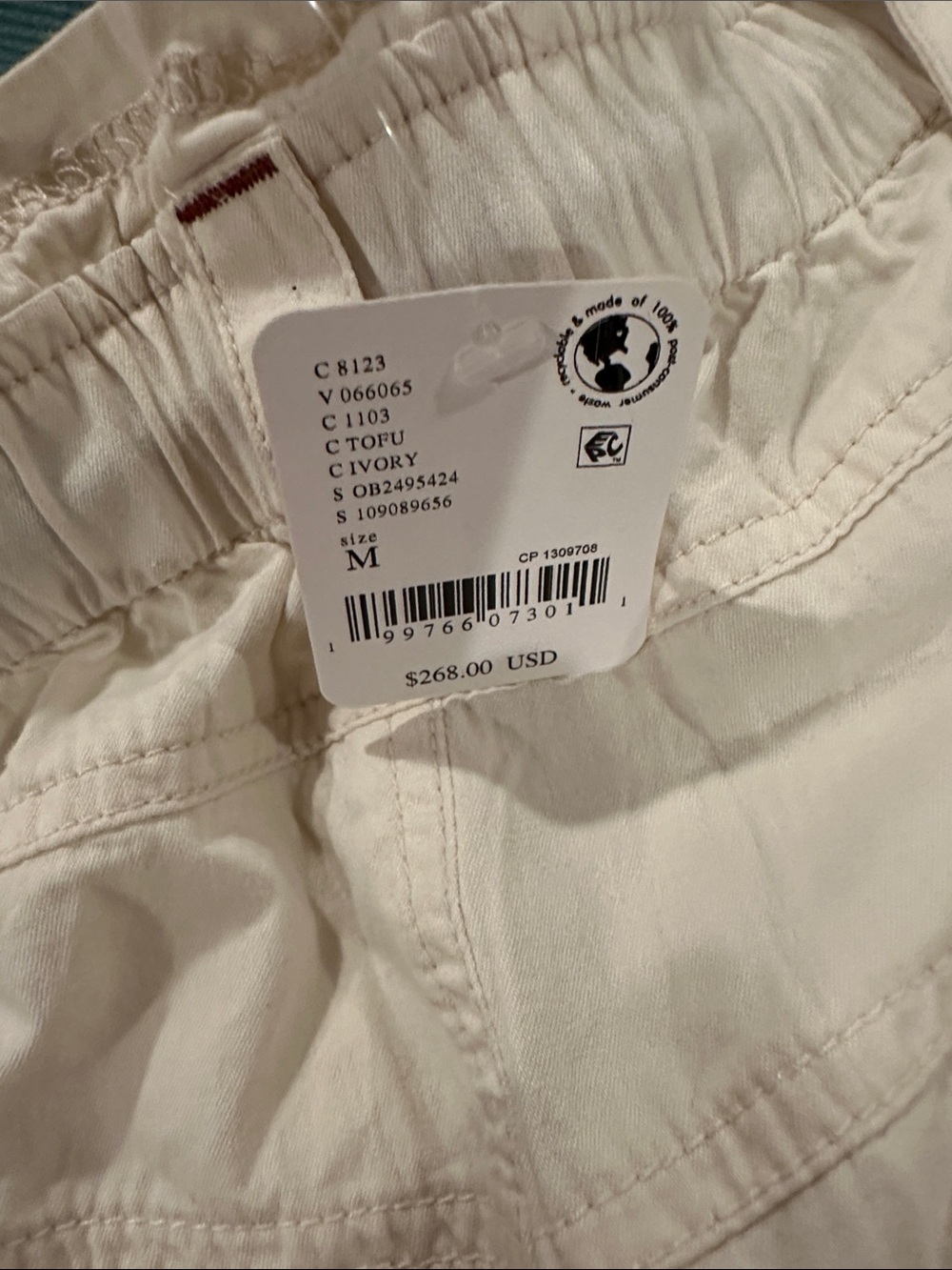 Free People Rockaway Craft pants NWT sz. M - Picture 10 of 10